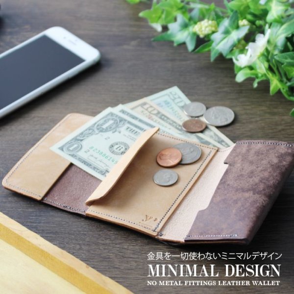 画像4: YUプロデュース 三つ折りミニウォレット (4)