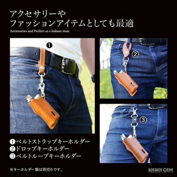 画像14: 手斧用 ネックガード 専用 手斧 ハチェット 薪割り斧 保護 カバー ケース 革キャン (14)