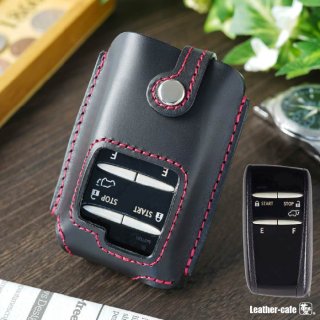 レクサス スマートキーケース ブラック カーブレザー Lタイプ