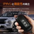 画像2: 三菱車用 本革スマートキーケース 新型アウトランダーPHEV（2026年6月〜）新型パジェロ（2026年12月〜）に対応！ (2)