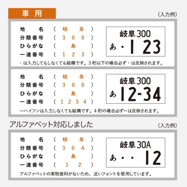 画像10: ナンバープレートキーホルダー (10)