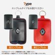 画像10: ルノー 新型カングー メガーヌ ルーテシア 用スマートキーレザーケース (10)