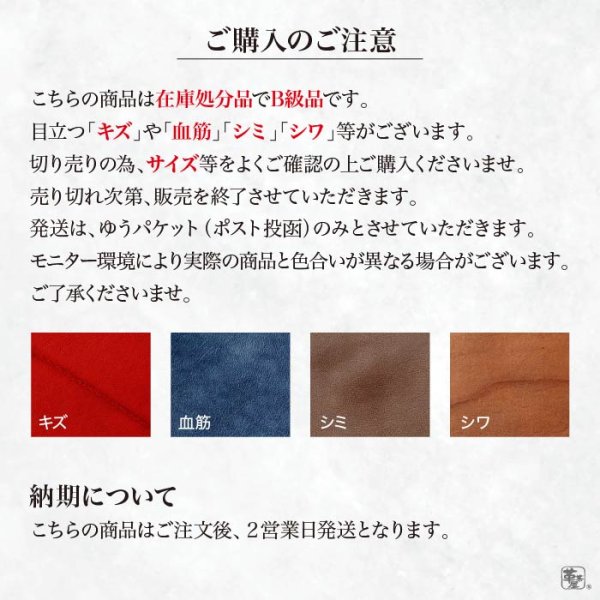 画像10: トスカーノ レザークラフト用スムース革 A4サイズ (B級) (10)